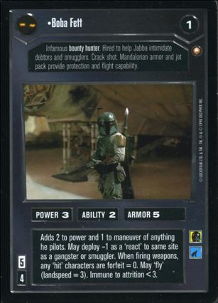 Star Wars: Special Edition Limited (Base Set) card 4 Boba Fett