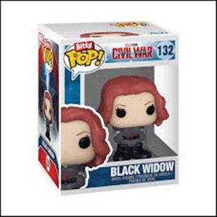 POP! Marvel figure 132-B Black Widow (Bitty Pop)