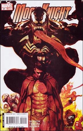 Moon Knight (2006) issue 21 Arthur Suydam Cover