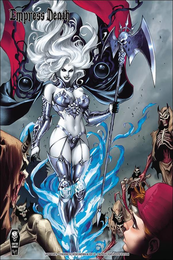 Lady Death: Cybernetic Desecration issue 1-E Diego Bernard 1:10 Cover