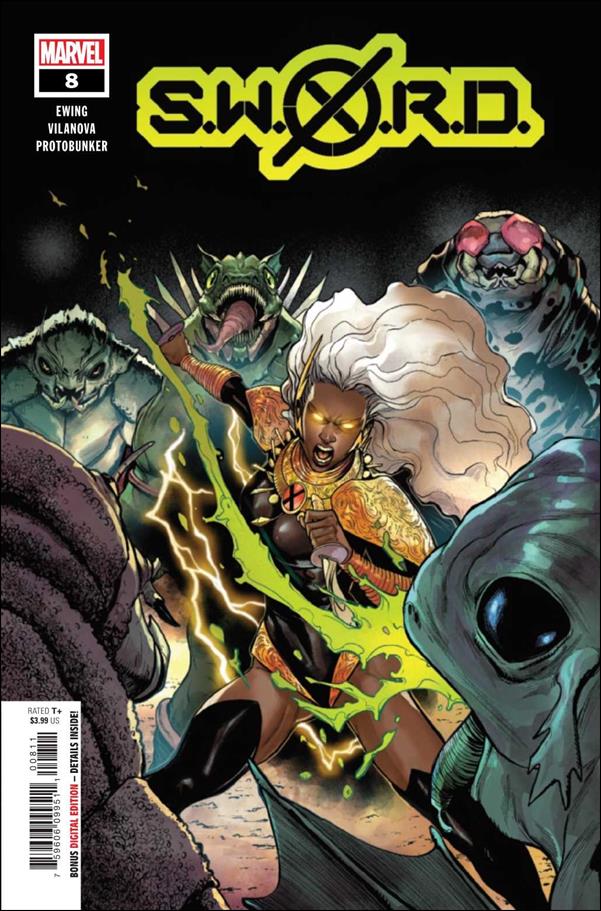 S.W.O.R.D. (2021) issue 8 Stefano Caselli Cover