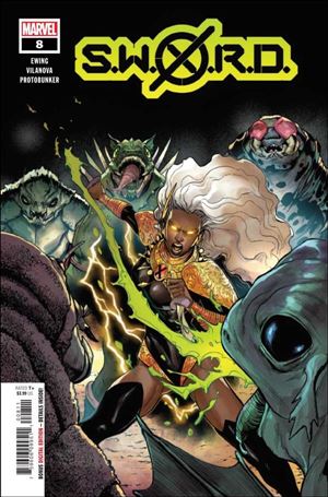 S.W.O.R.D. (2021) issue 8 Stefano Caselli Cover