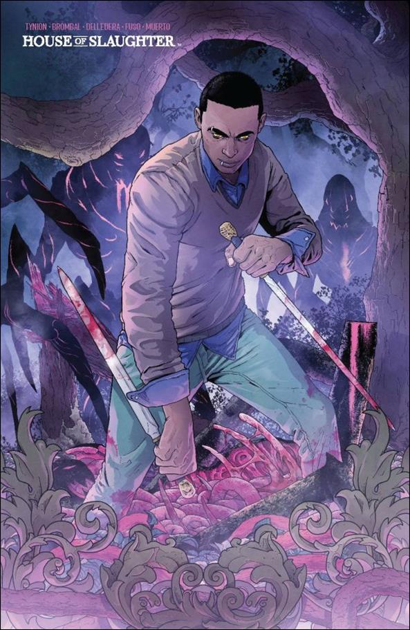 House of Slaughter issue 15-C Danny Luckert Connecting Cardstock Cover