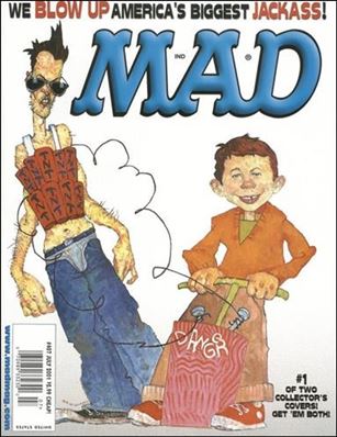 MAD (1955) issue 407 Pre-Detonated Cover