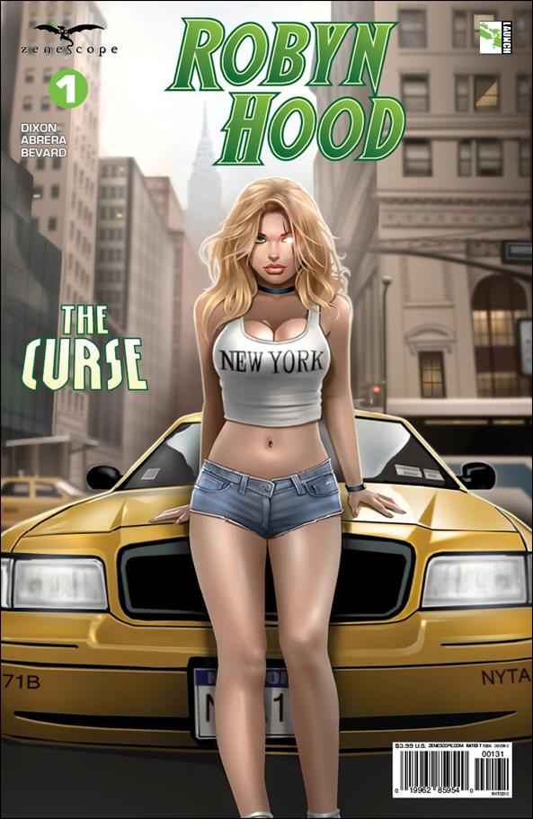 Robyn Hood: The Curse issue 1-C Keith Garvey Cover