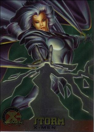 1996 Fleer Ultra X-Men All Chromium (Base Set) card 12 Storm