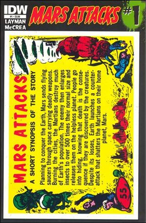 Mars Attacks (2012) issue 1-ZZC Card #55 (A Short Synopsis of the Story)
