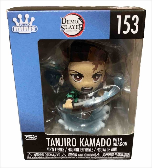 Funko Minis figure 153 Tanjiro Kamado with dragon