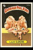 Garbage Pail Kids: Series 05 (Base Set) card 177b Lazy Louie
