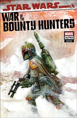 Star Wars: War of the Bounty Hunters Alpha issue Alpha-TC Tommy Lee Edwards Ultimate Comics Cover