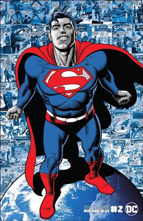 Superman Red and Blue issue 2-B Brian Bolland Cover
