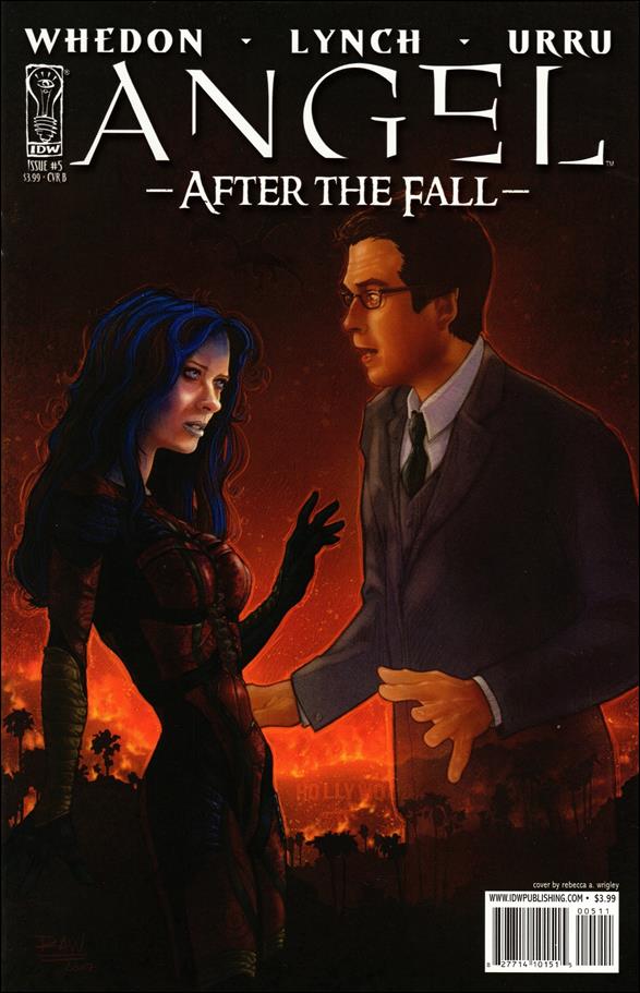 Angel: After the Fall issue 5-B Rebecca A. Wrigley Cover