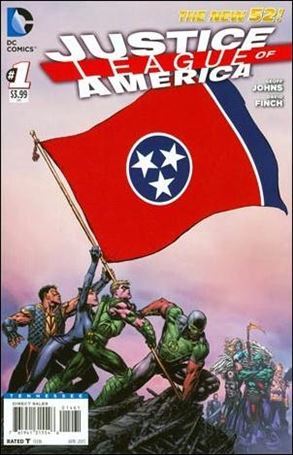 Justice League of America (2013)  issue 1-NR Tennessee State Flag Cover