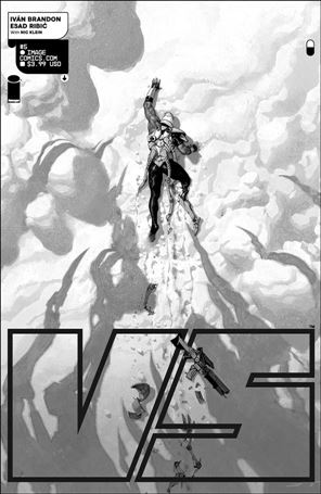 VS issue 5-C Esad Ribic Black & White Cover