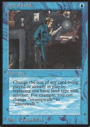 Magic the Gathering: Limited Edition Beta (Base Set) card 64 Magical Hack