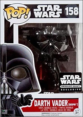 POP! Star Wars figure 158 Darth Vader (Bespin) Smuggler's Bounty