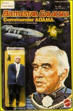 Battlestar Galactica (Wave 1) figure 1 Commander Adama