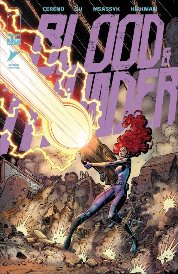 Blood & Thunder issue 1-G Arthur Adams Cover (Second Printing)