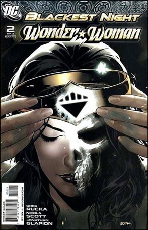 Blackest Night: Wonder Woman issue 2-B Ryan Sook 1:25 Cover
