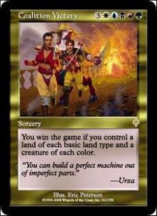 Magic the Gathering: Invasion (Base Set) card 241 Coalition Victory