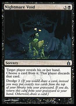 Magic the Gathering: Ravnica (Base Set)  card 100 Nightmare Void