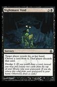 Magic the Gathering: Ravnica (Base Set)  card 100 Nightmare Void