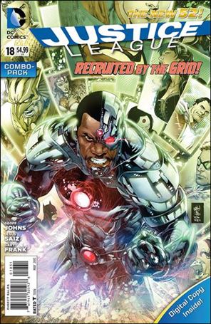 Justice League (2011) issue 18-C Unbagged Ivan Reis Cover Combo Pack