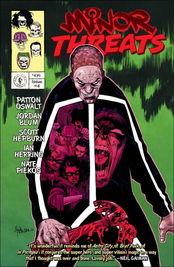 Minor Threats issue 4 Scott Hepburn Cover