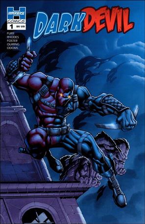 Dark Devil issue 1-B Mike Bowden Cover