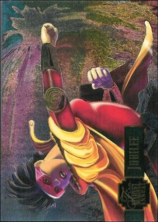 Marvel Annual Flair '95 (PowerBlast Subset) card 8 Jubilee