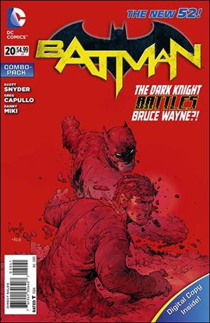 Batman (2011) issue 20-C Unbagged Greg Capullo Cover Combo Pack