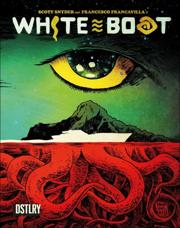 White Boat (2024) issue 1 Francesco Francavilla Cardstock Wraparound Cover
