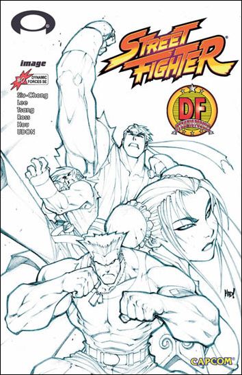 Street Fighter (2003) issue 0-D Dynamic Forces Sketch Cover