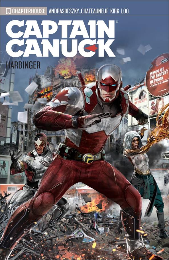 Captain Canuck issue 3 Harbinger