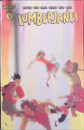 Lumberjanes issue 75-C Kat Leyh Local Comic Shop Day Foil Cover