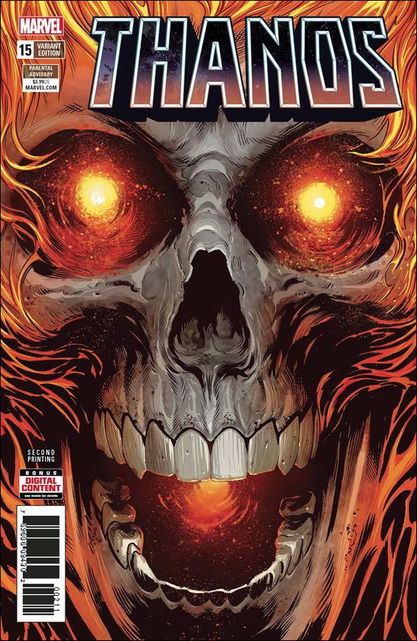 Thanos (2017) issue 15-B Geoff Shaw Cover (2nd Printing)