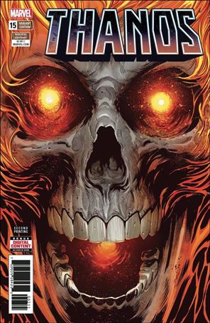 Thanos (2017) issue 15-B Geoff Shaw Cover (2nd Printing)