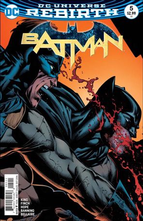 Batman (2016) issue 5 David Finch Cover