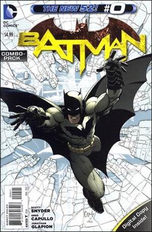 Batman (2011) issue 0-B Polybagged Greg Capullo Glass Cover Combo Pack