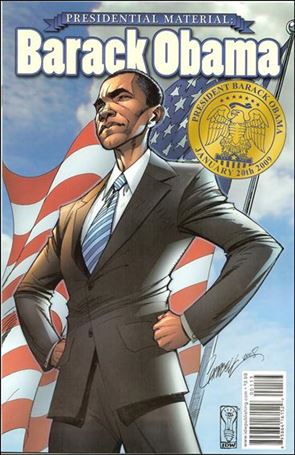 Presidential Material: Barack Obama issue 1-C Gold President Seal (3rd Printing)