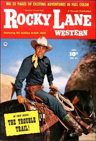 Rocky Lane Western (1949) issue 21