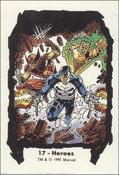 Jim Lee Series II (Base Set) card 17 Heroes