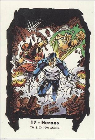 Jim Lee Series II (Base Set) card 17 Heroes