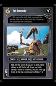 Star Wars: Theed Palace Limited (Base Set) card 19 Tank Commander