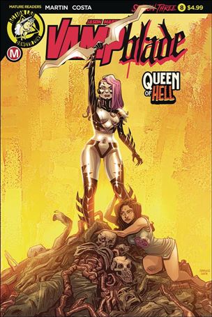 Vampblade Season 3 issue 8 Marcello Costa Standard Cover