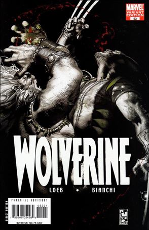 Wolverine (2003)  issue 52-B Black and White Edition