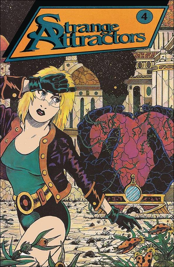 Strange Attractors (2021) issue 4-B Michael Cohen Retro Cover