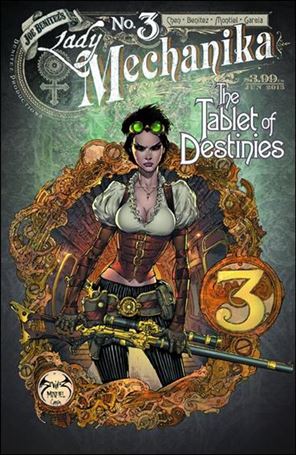 Lady Mechanika: The Tablet of Destinies issue 3 Joe Benitez Standard Cover