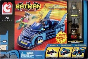 DC/C3 Minimates Sets figure 6 Mini Batmobile