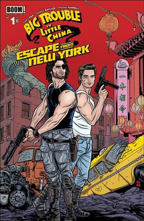 Big Trouble in Little China / Escape from New York issue 1-B Mike Allred Subscription Cover